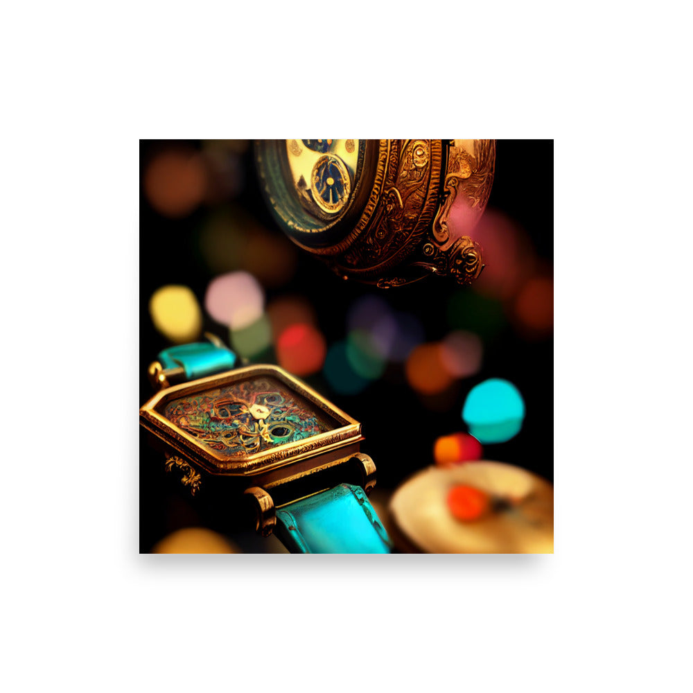 Time Keeper: Vibrant - Luster Poster