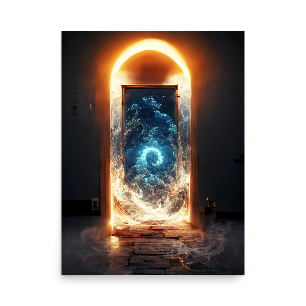 Portal Jumping: Neutral - Luster Poster