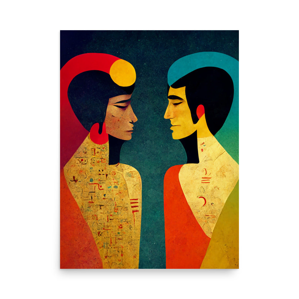 Ancient Love: Vibrant - Luster Poster