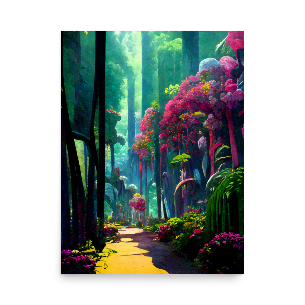 Jungle Games: Vibrant - Luster Poster