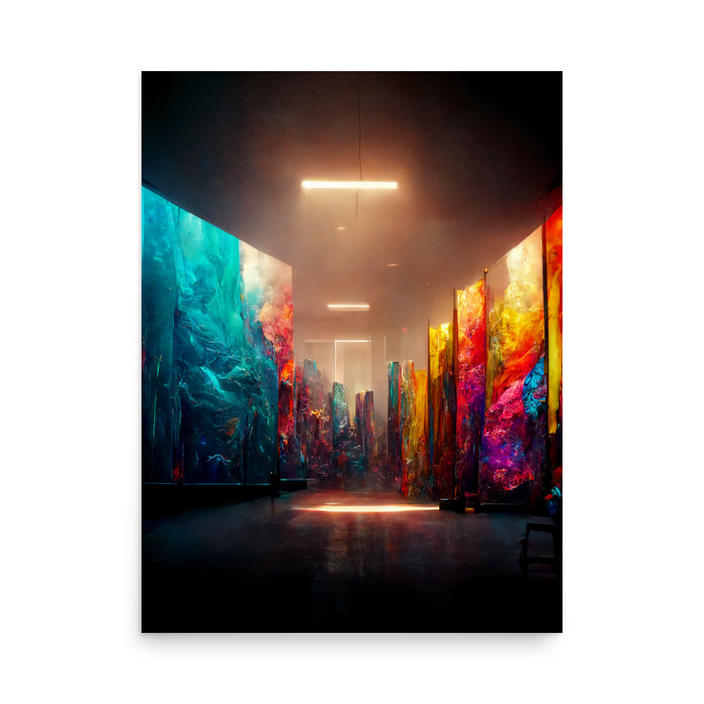 Artistic License: Vibrant - Luster Poster