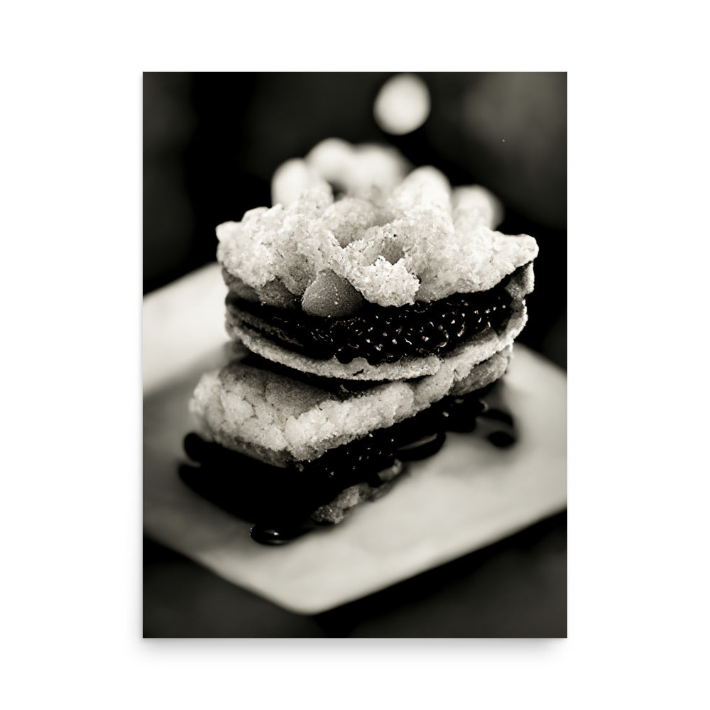 Eat Up: B&W - Luster Poster