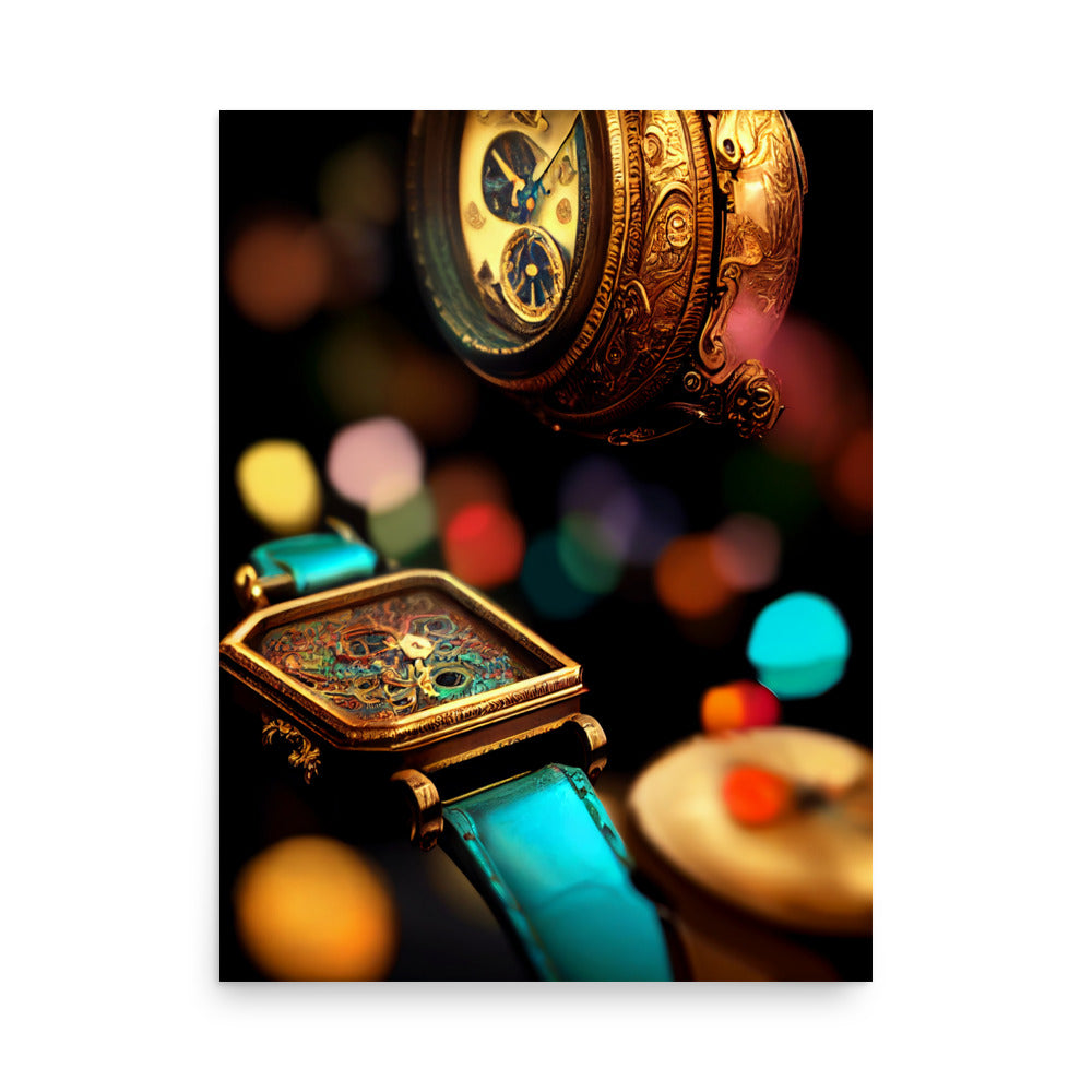 Time Keeper: Vibrant - Luster Poster