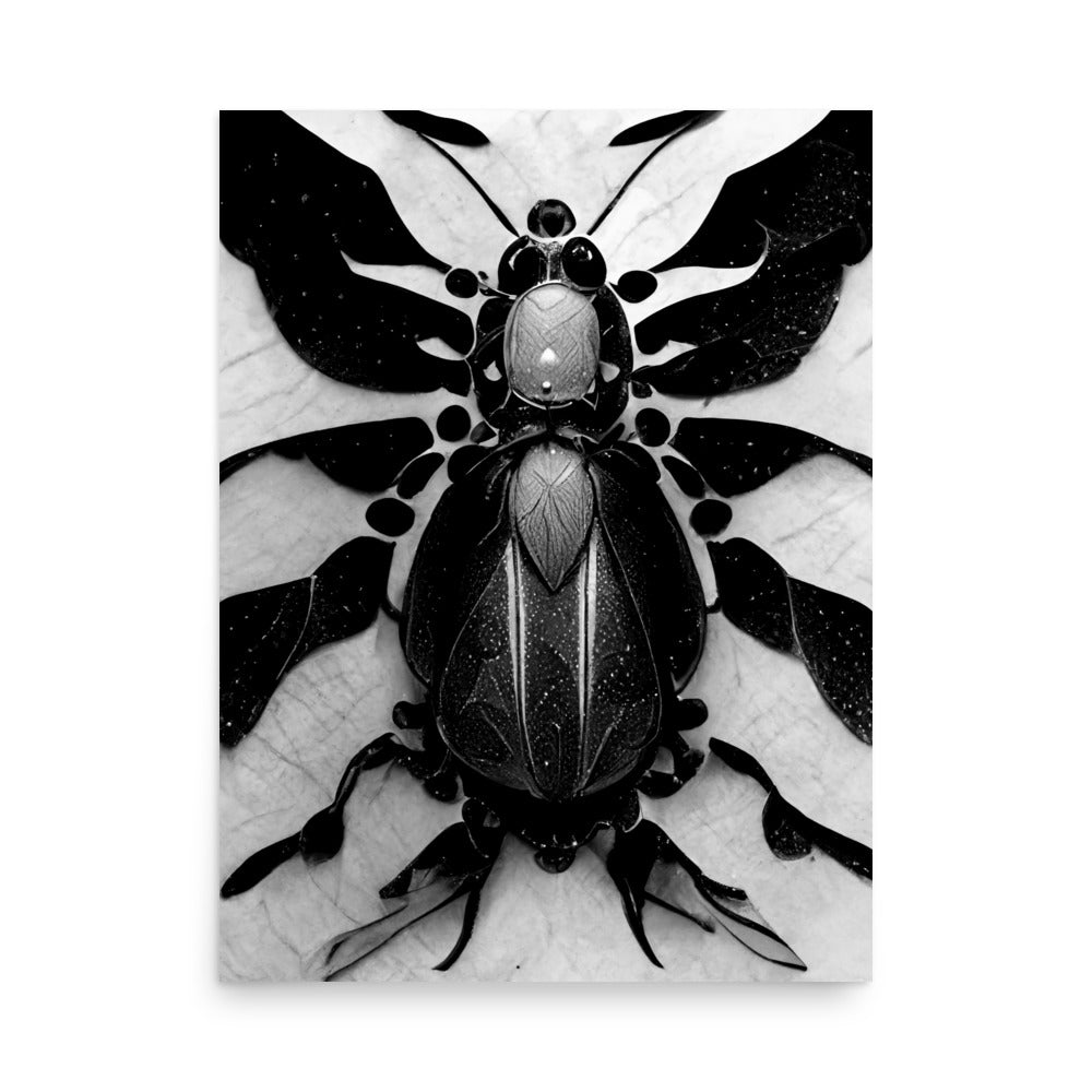 A New Specimen: B&W - Luster Poster