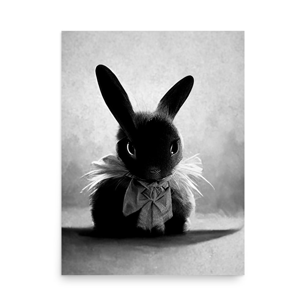 Looking Sharp: B&W - Luster Poster