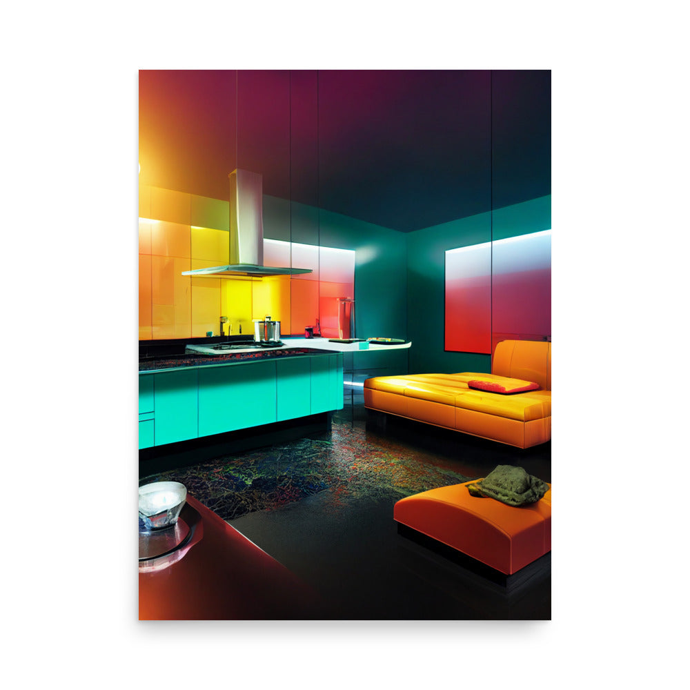 Cozy Quarters: Vibrant - Luster Poster