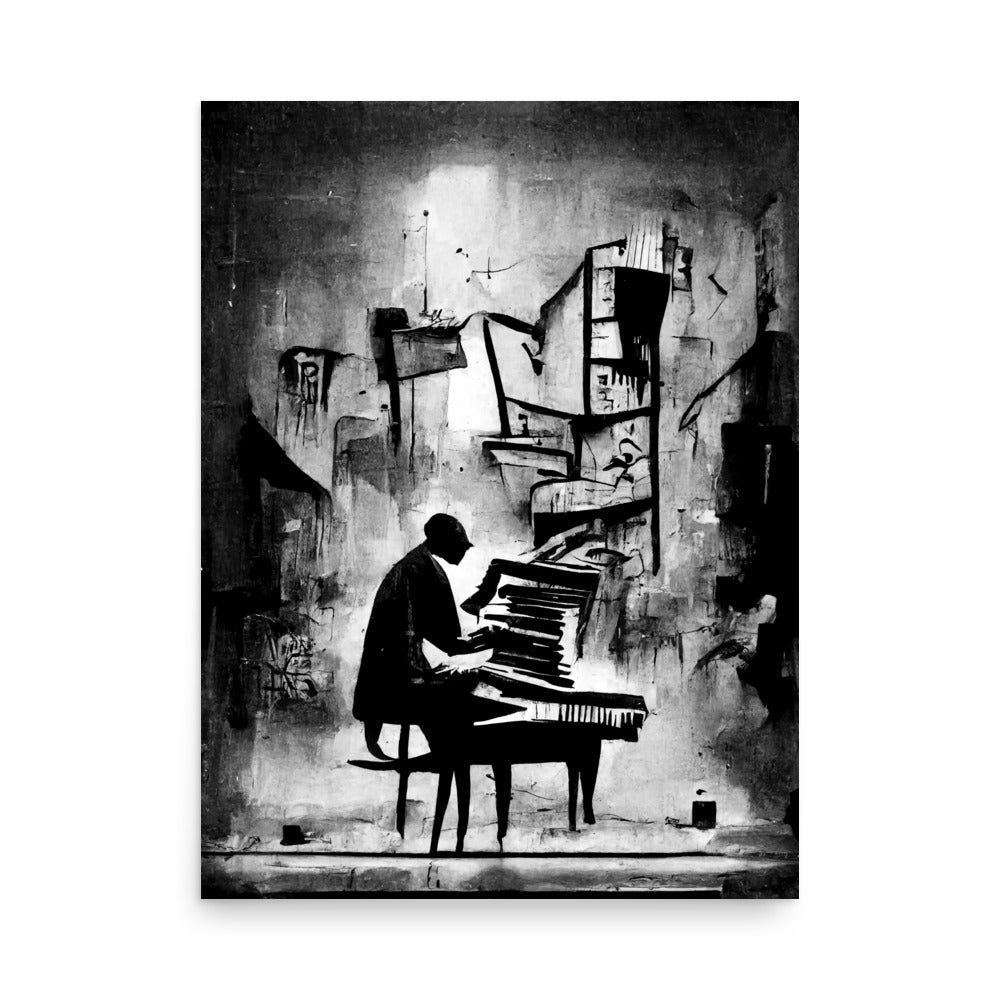 Music Makers: B&W - Luster Poster