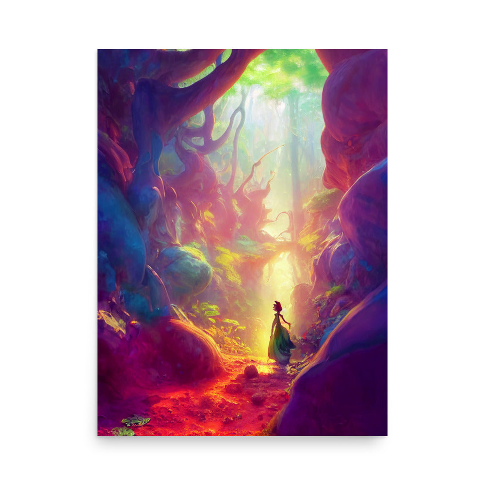 Fantasy Features: Vibrant - Luster Poster