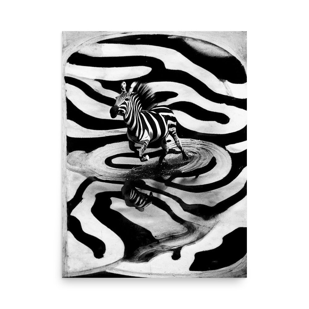 Natural Habitat: B&W - Luster Poster