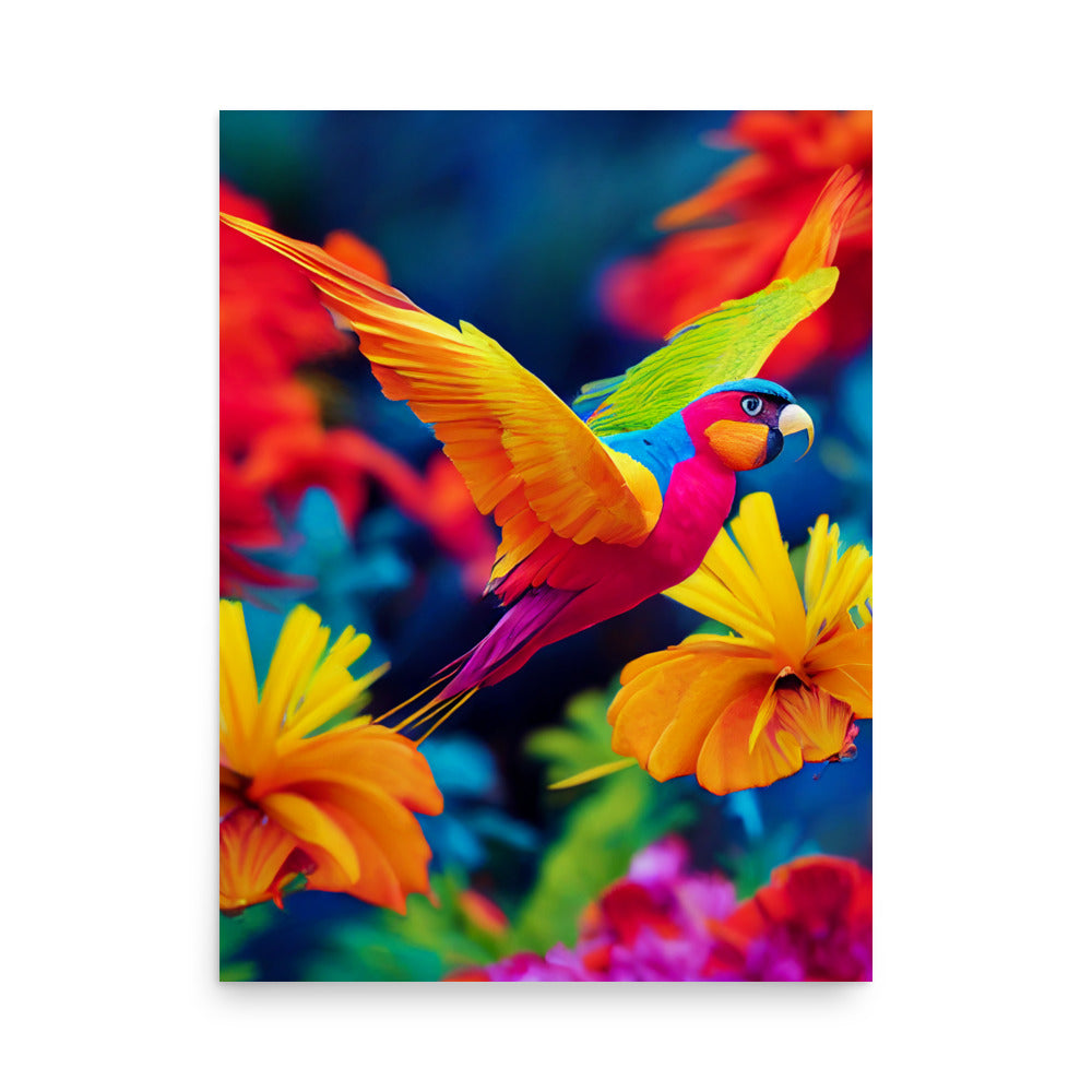 Natural Habitat: Vibrant - Luster Poster