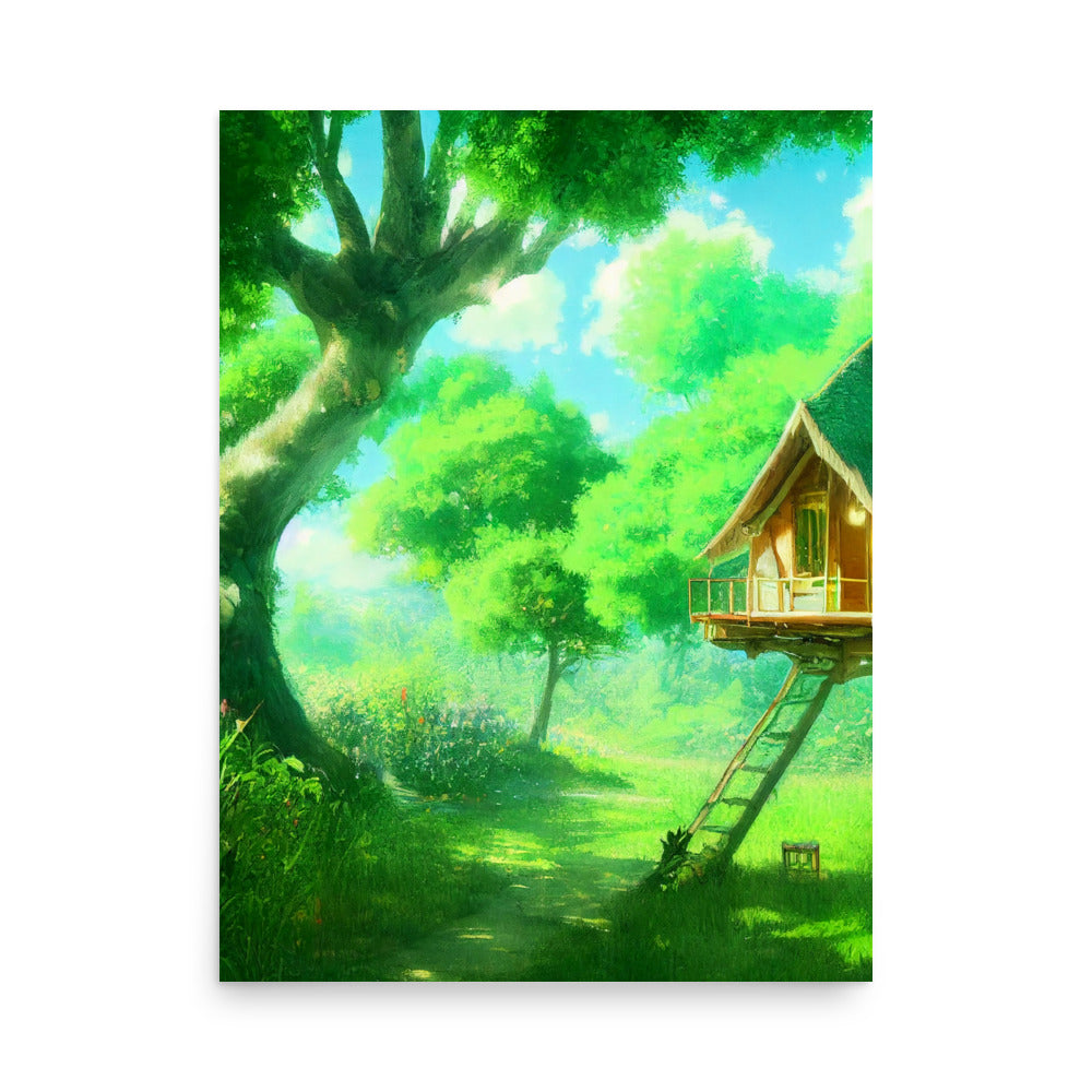 TreeHouse Vibes: Neutral - Luster Poster