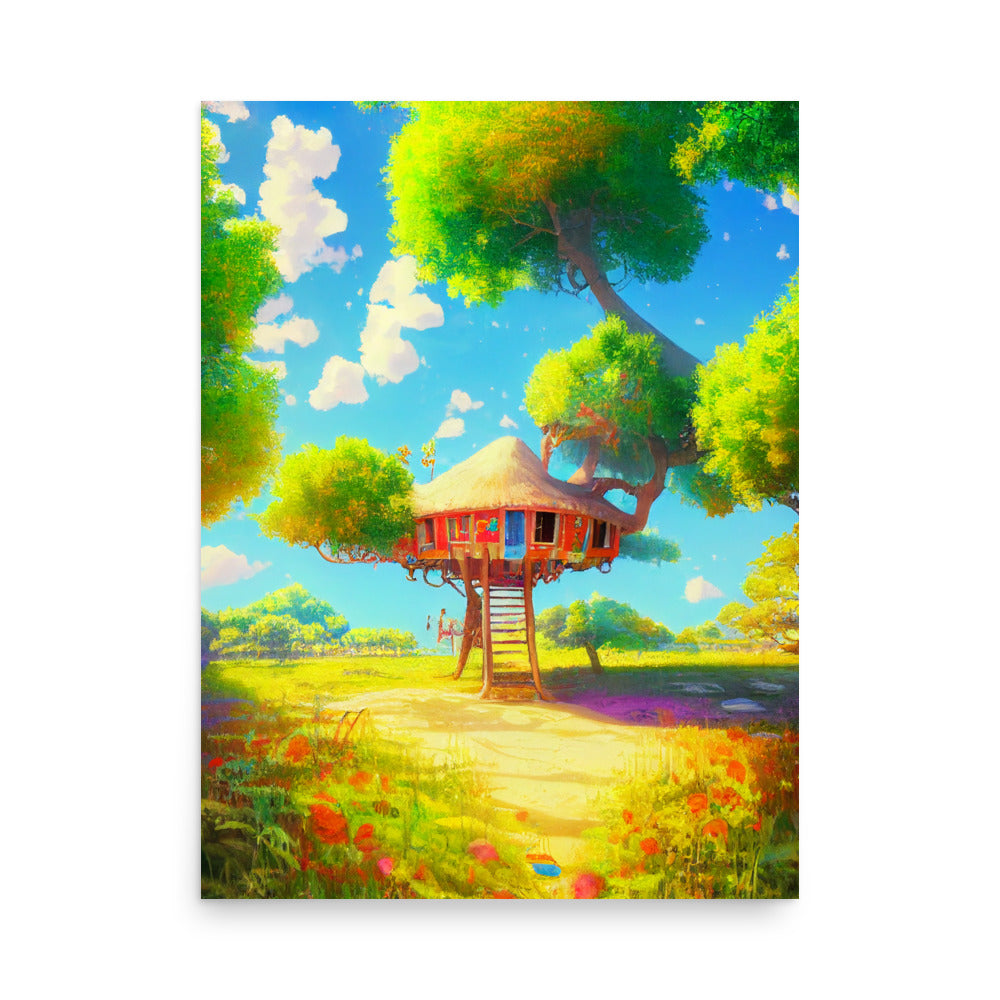 TreeHouse Vibes: Vibrant - Luster Poster