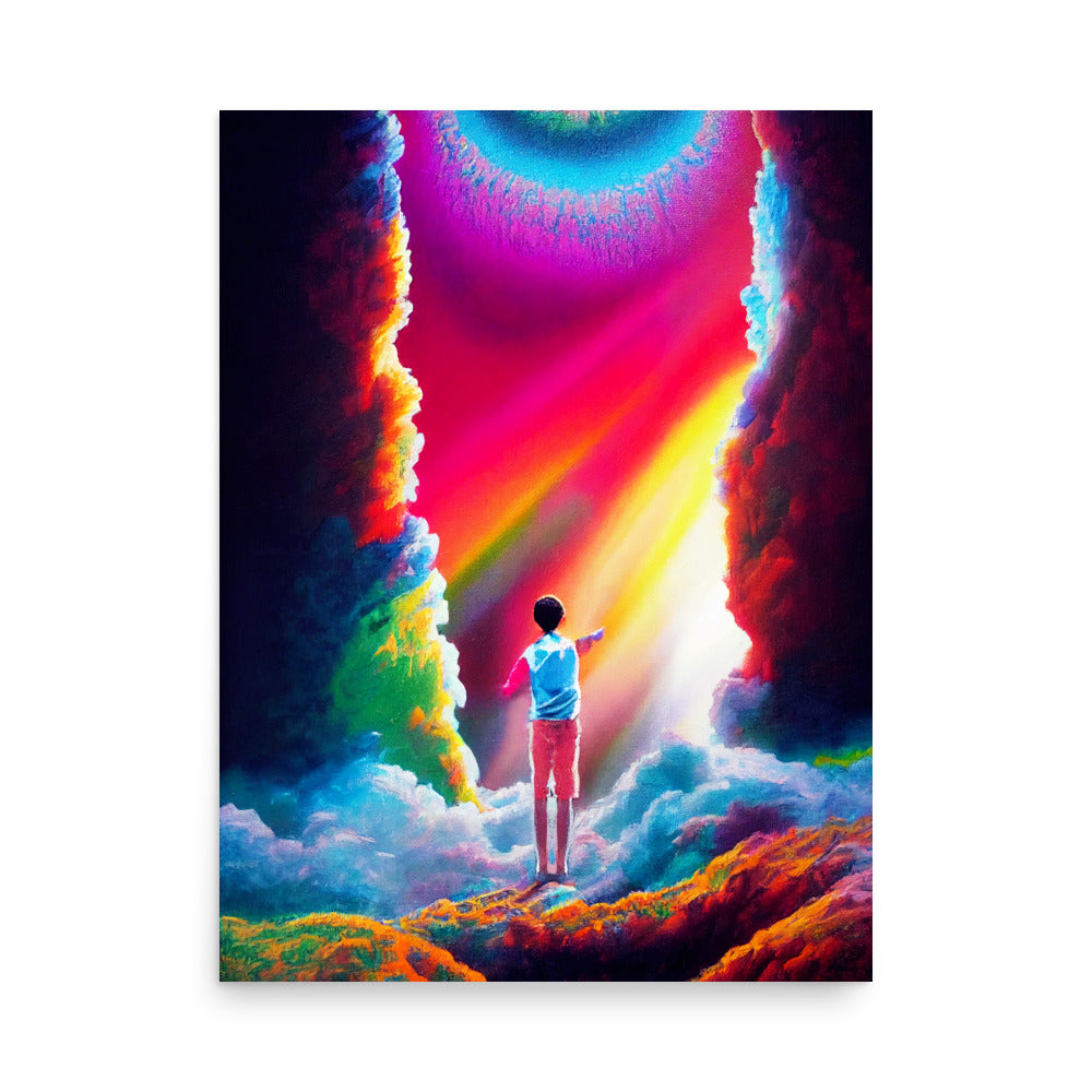 New Frontier: Vibrant - Luster Poster