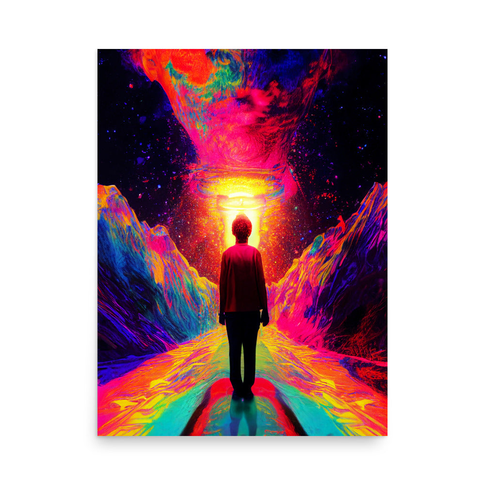 Dimension Shift: Vibrant - Luster Poster