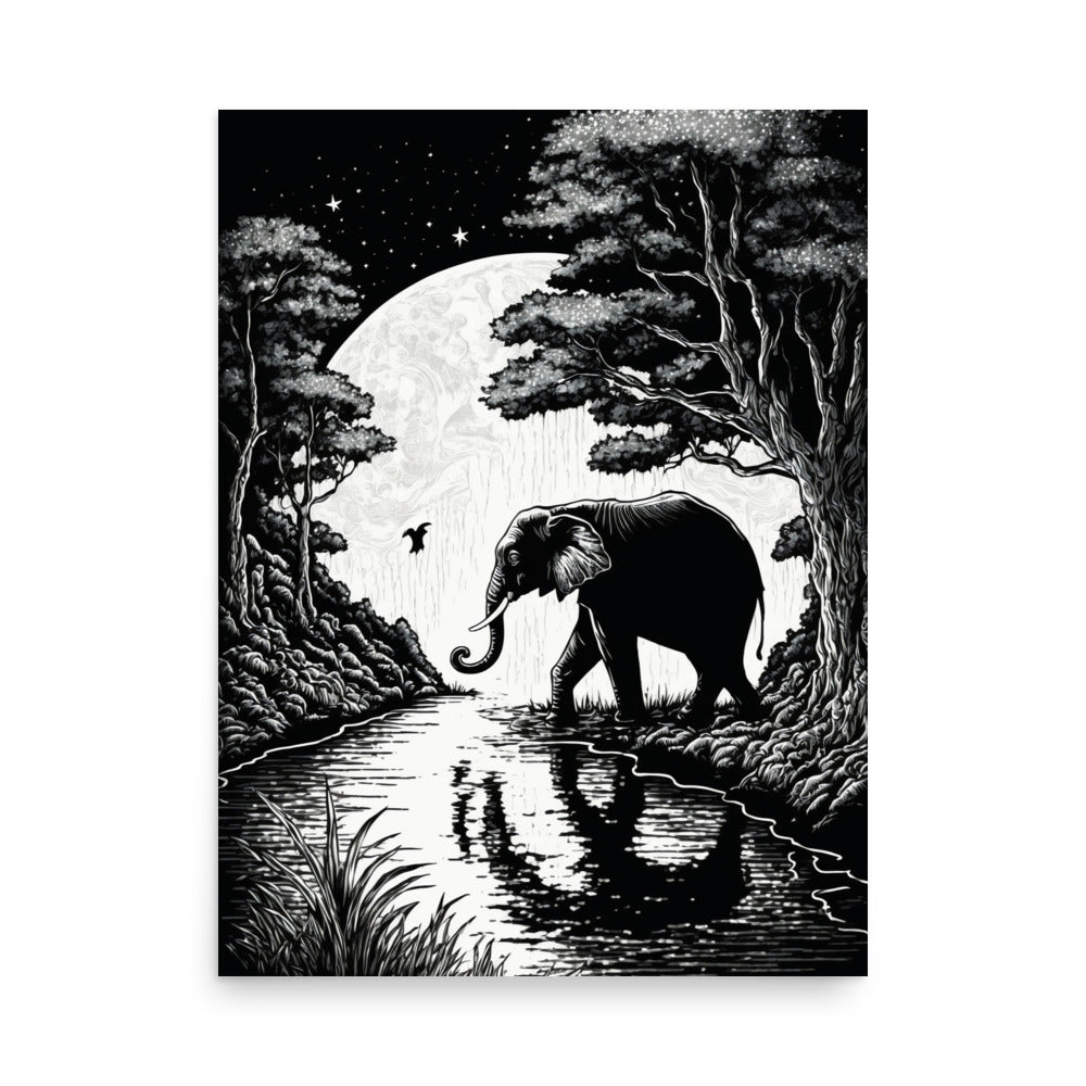 Animal Trade: B&W - Luster Poster