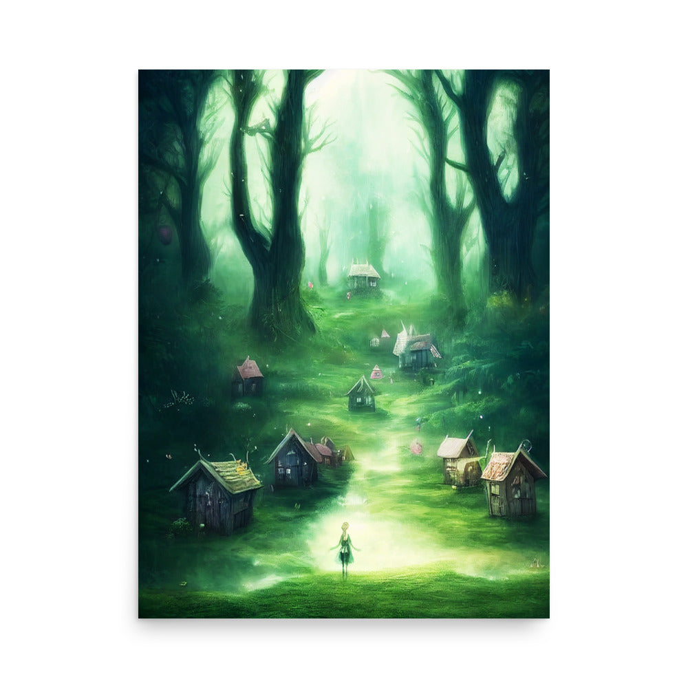 Familiar Forests: Neutral - Luster Poster