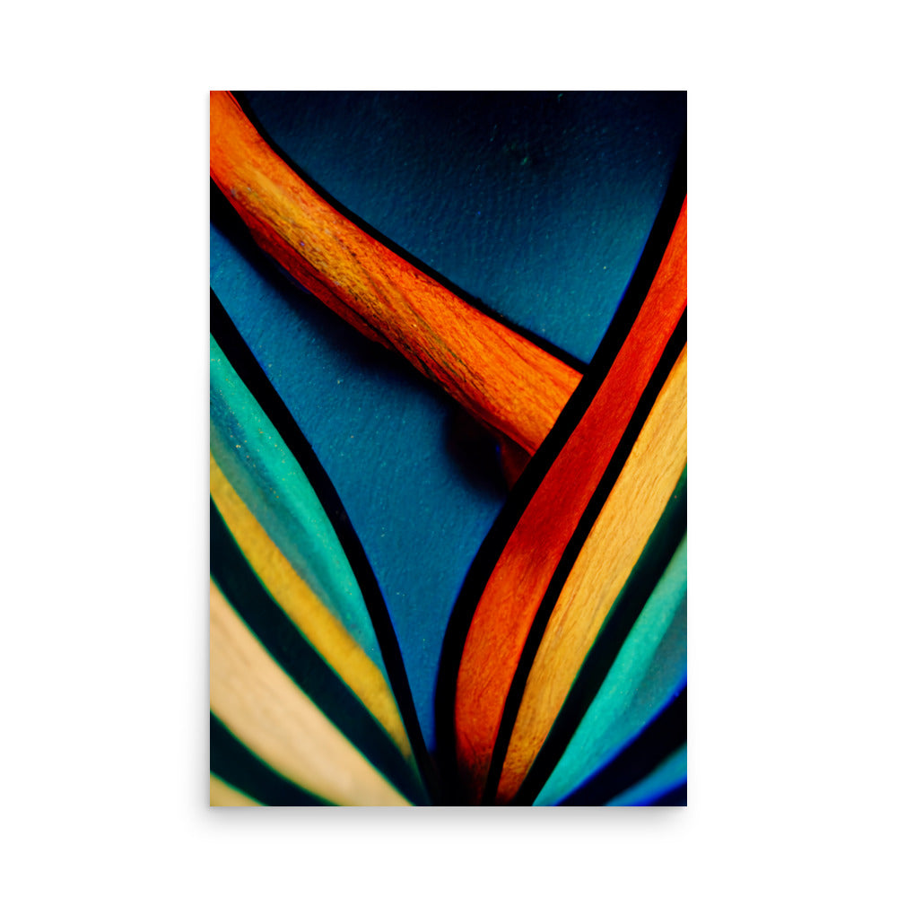 Smooth Glass: Vibrant - Luster Poster