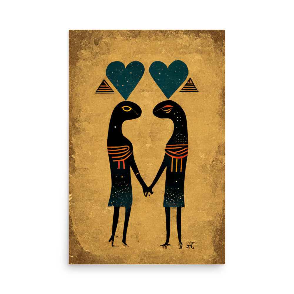 Ancient Love: Neutral - Luster Poster