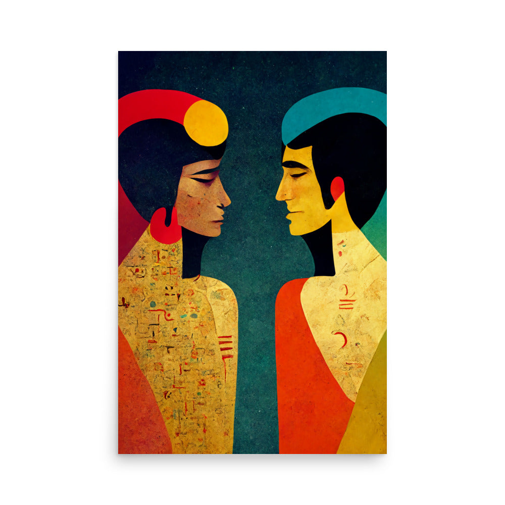 Ancient Love: Vibrant - Luster Poster