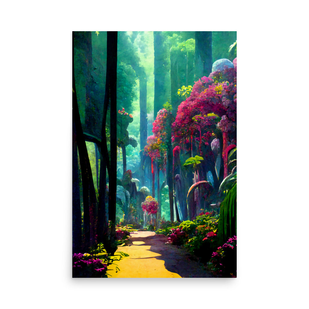 Jungle Games: Vibrant - Luster Poster