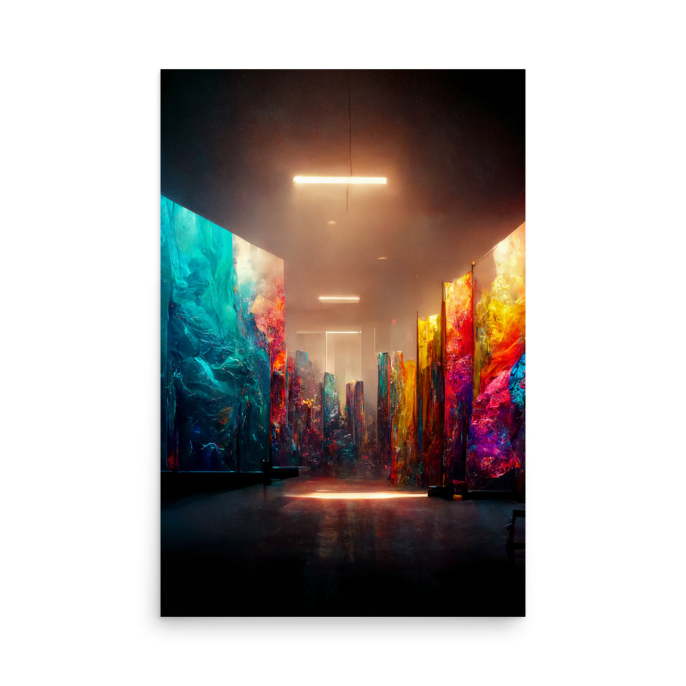 Artistic License: Vibrant - Luster Poster