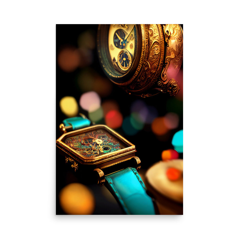 Time Keeper: Vibrant - Luster Poster