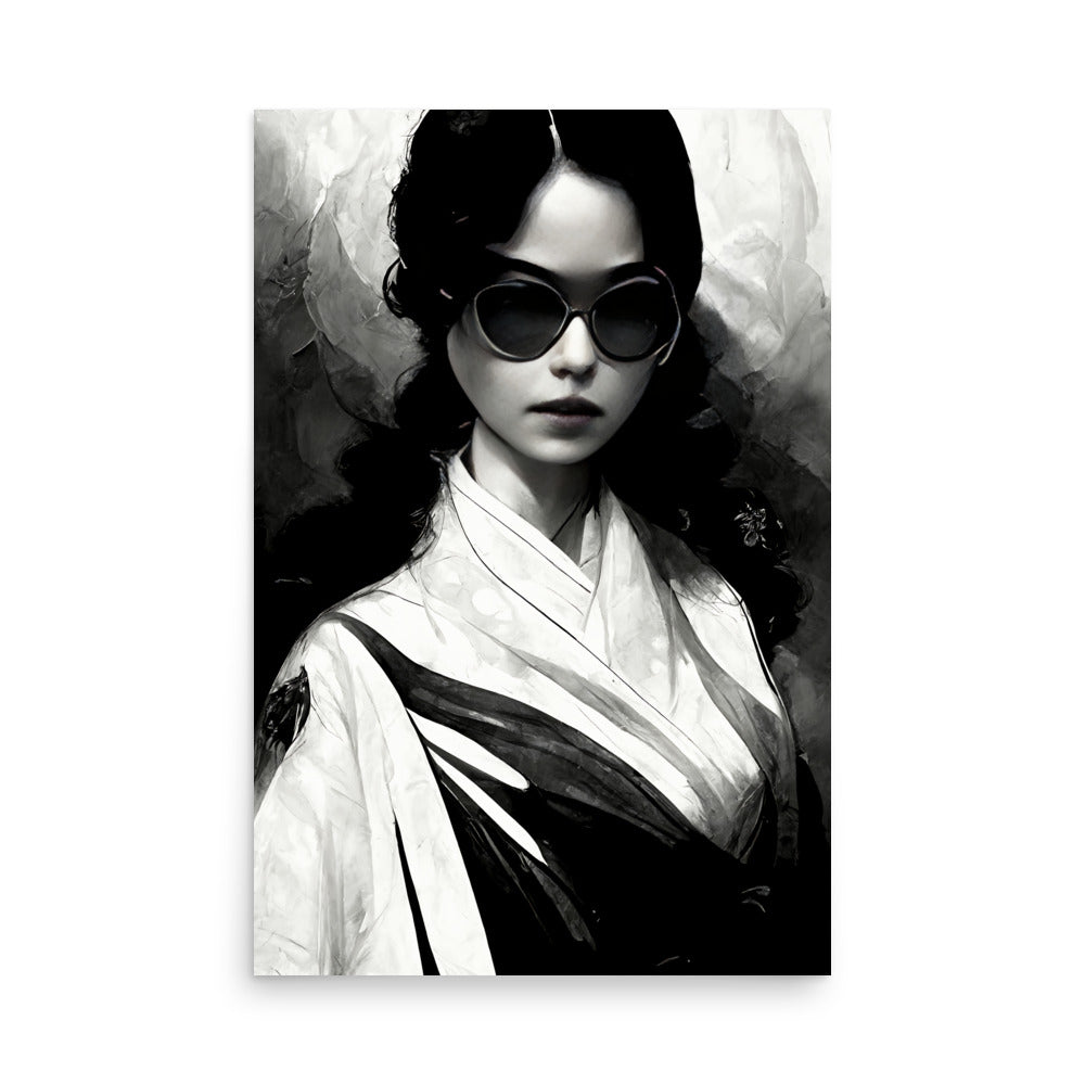 Subtle Styles: B&W - Luster Poster