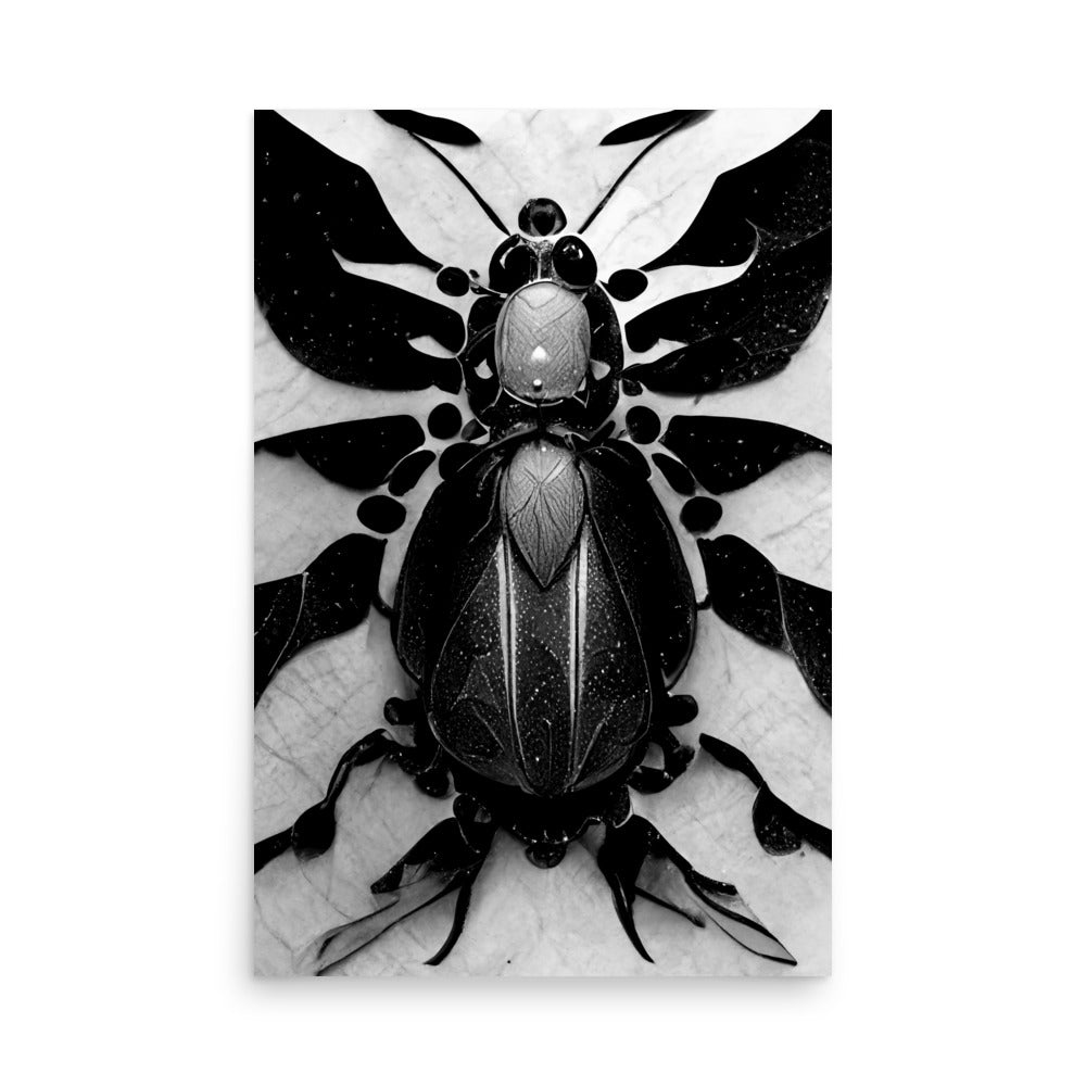 A New Specimen: B&W - Luster Poster