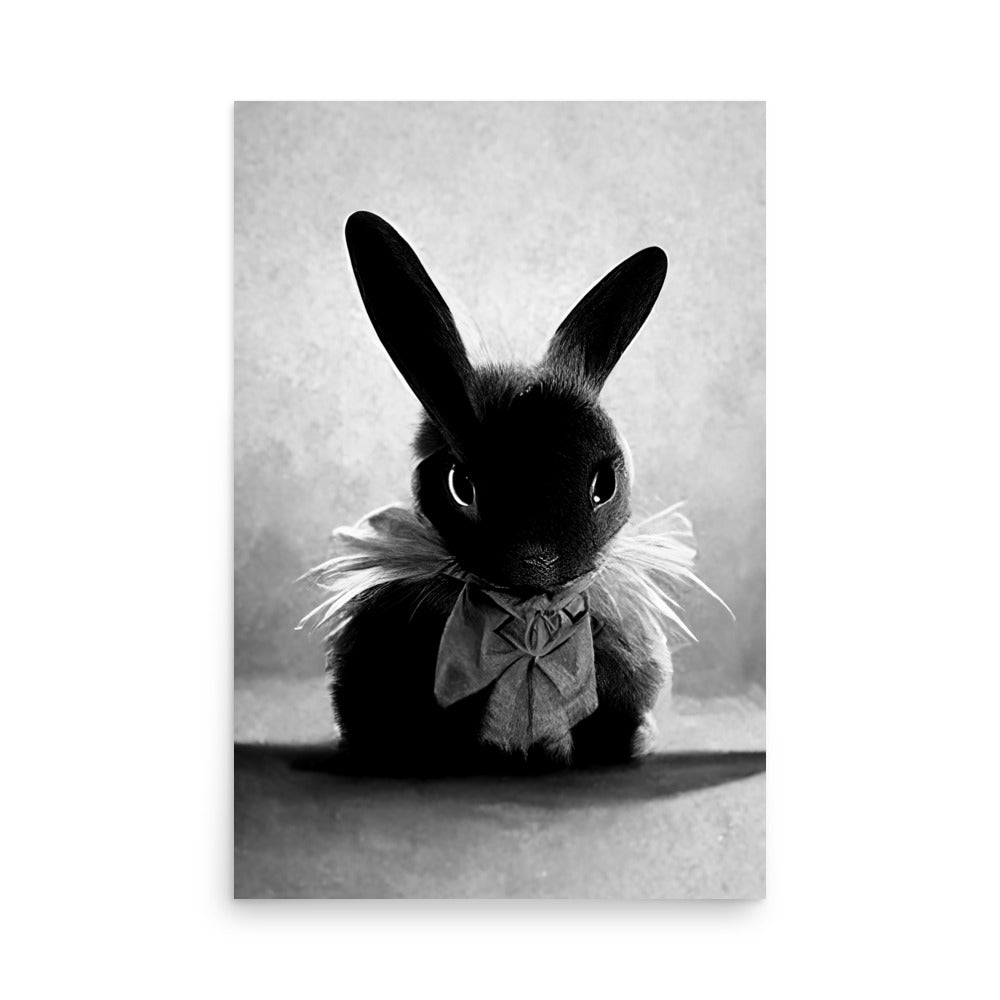 Looking Sharp: B&W - Luster Poster