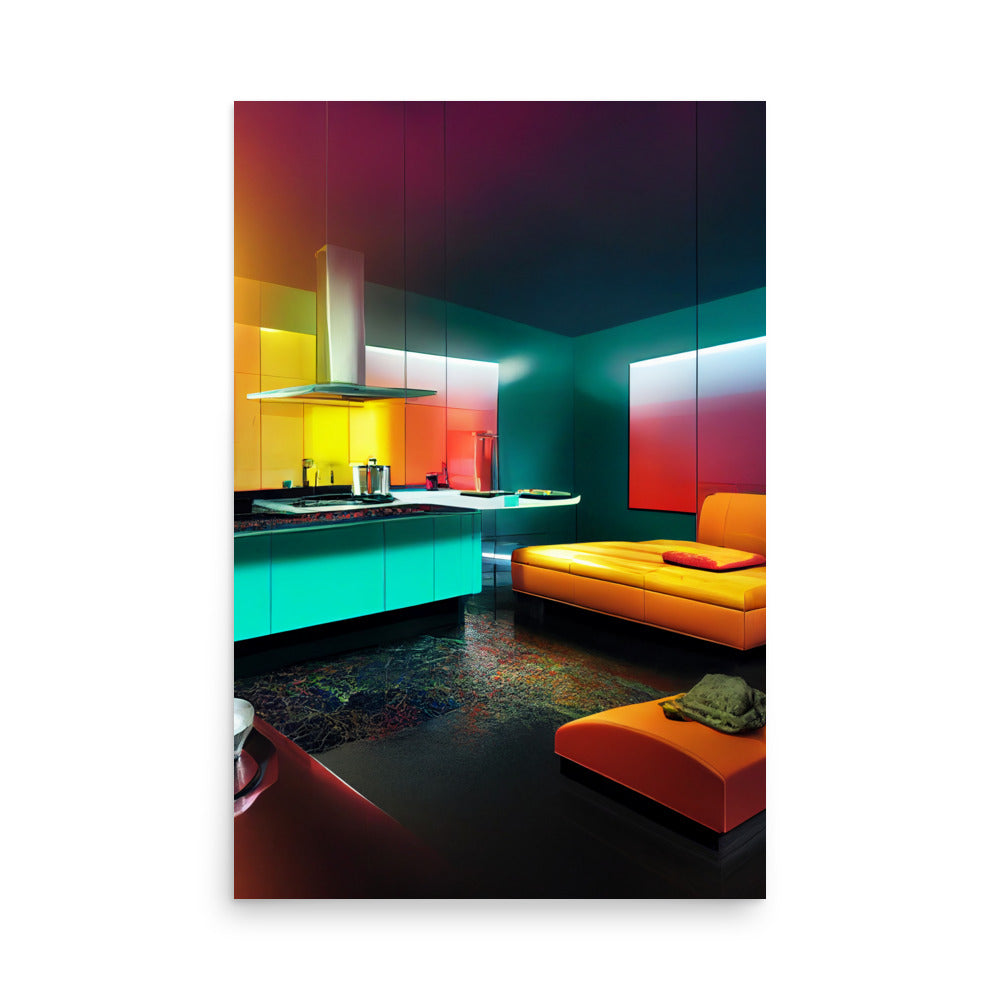 Cozy Quarters: Vibrant - Luster Poster