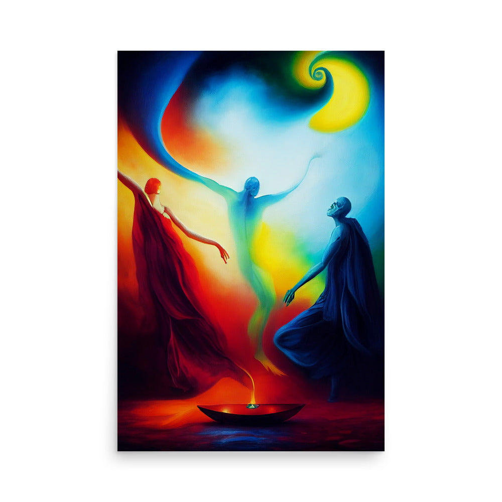 Balancing Act: Vibrant - Luster Poster