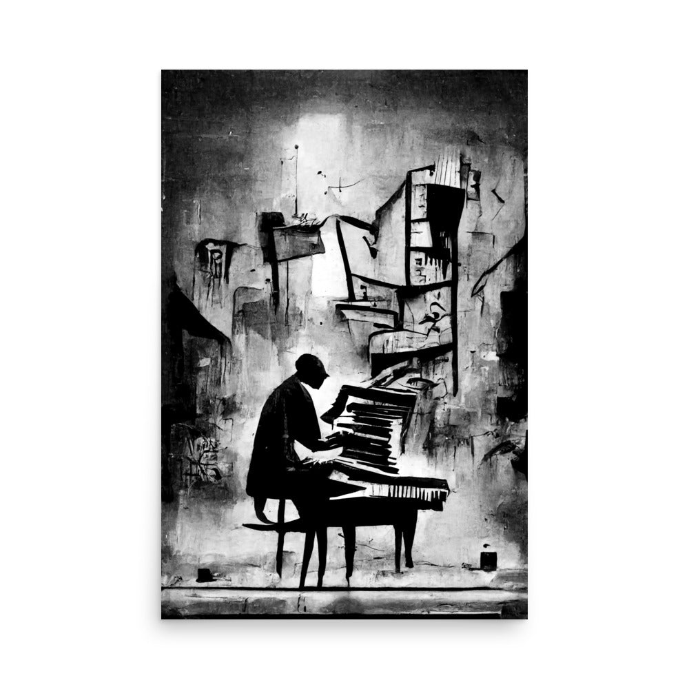 Music Makers: B&W - Luster Poster