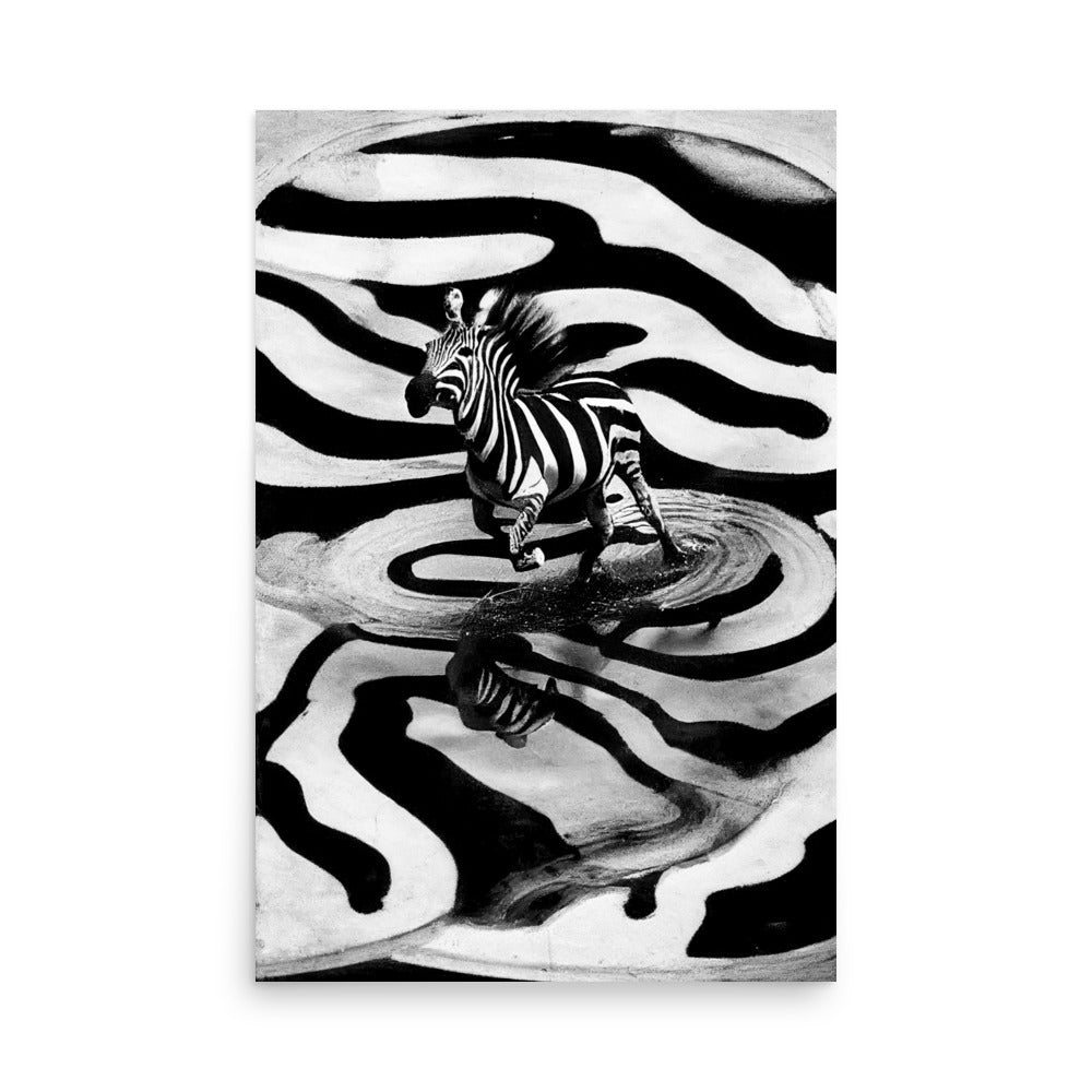 Natural Habitat: B&W - Luster Poster