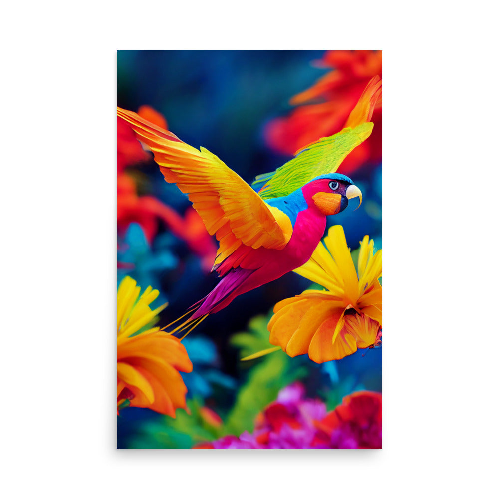 Natural Habitat: Vibrant - Luster Poster