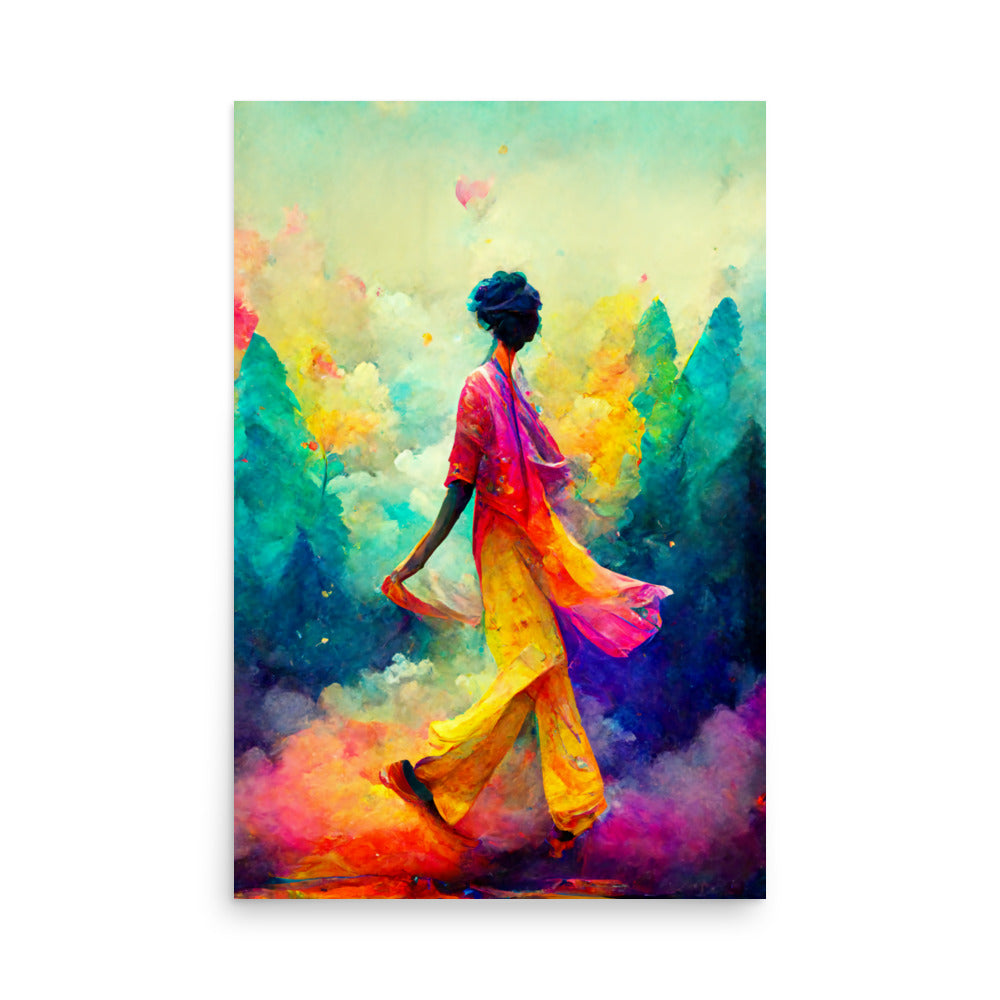 Dream Walking: Vibrant - Luster Poster