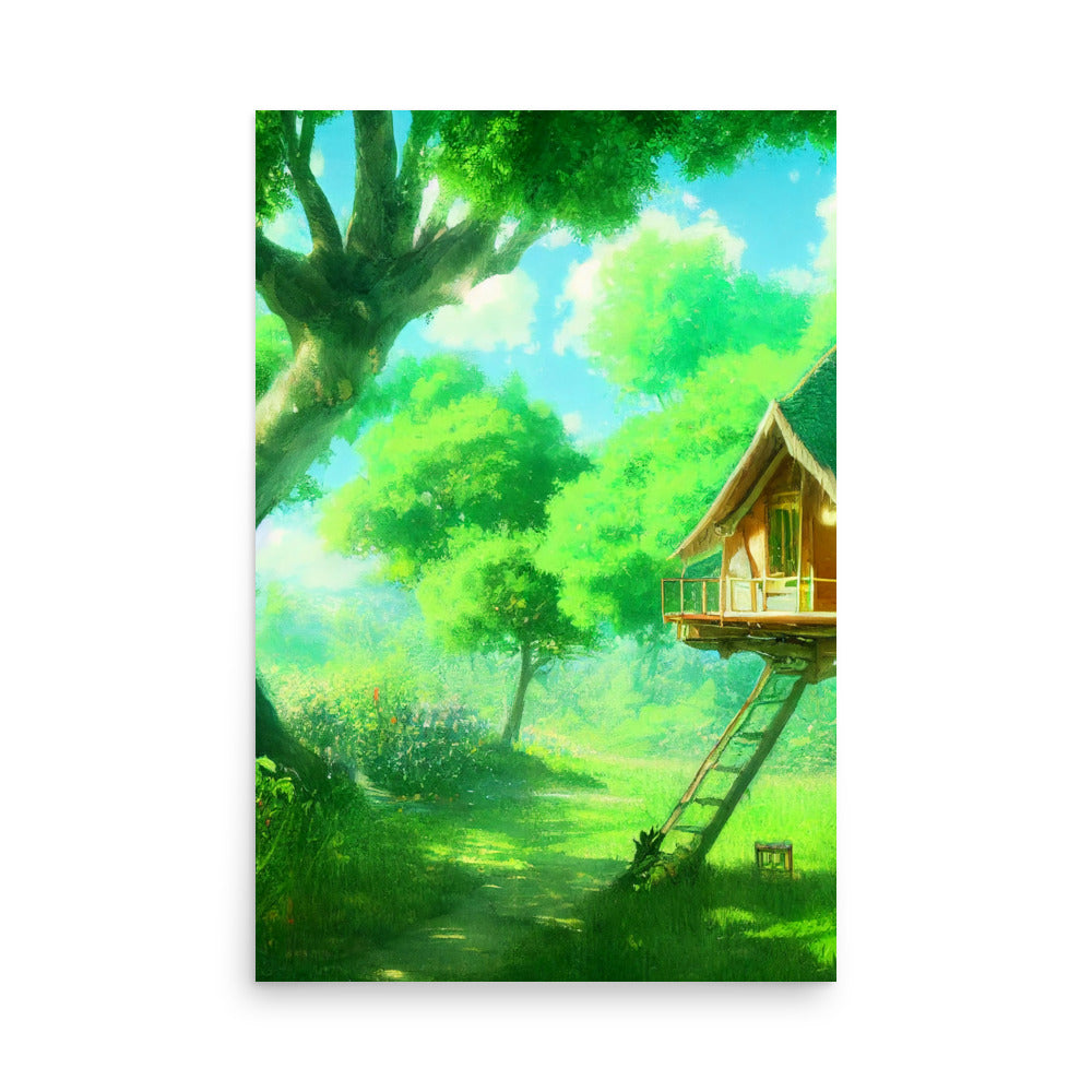 TreeHouse Vibes: Neutral - Luster Poster