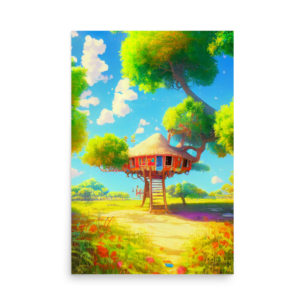 TreeHouse Vibes: Vibrant - Luster Poster