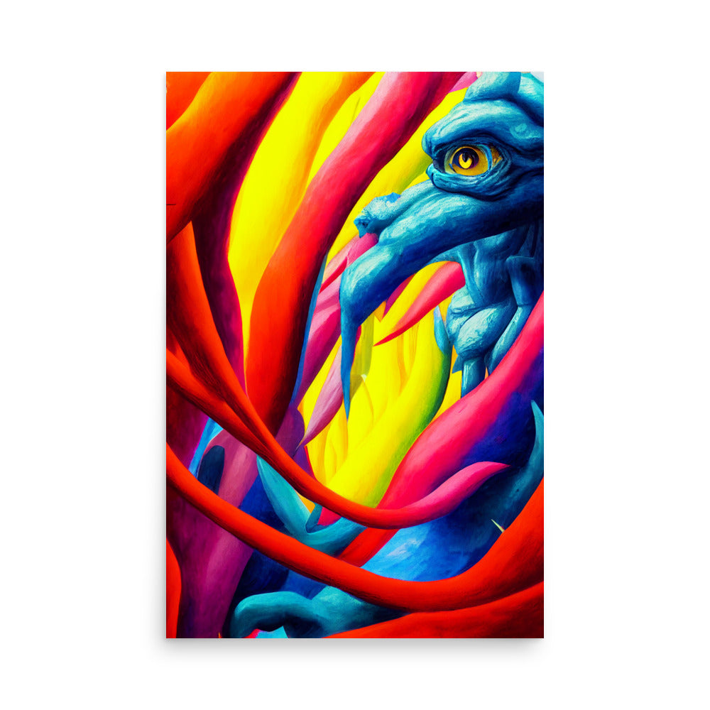 Monster Friends: Vibrant - Luster Poster