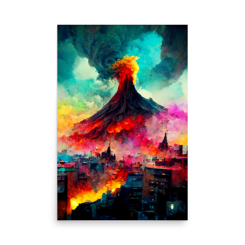 Natural Disaster: Vibrant - Luster Poster