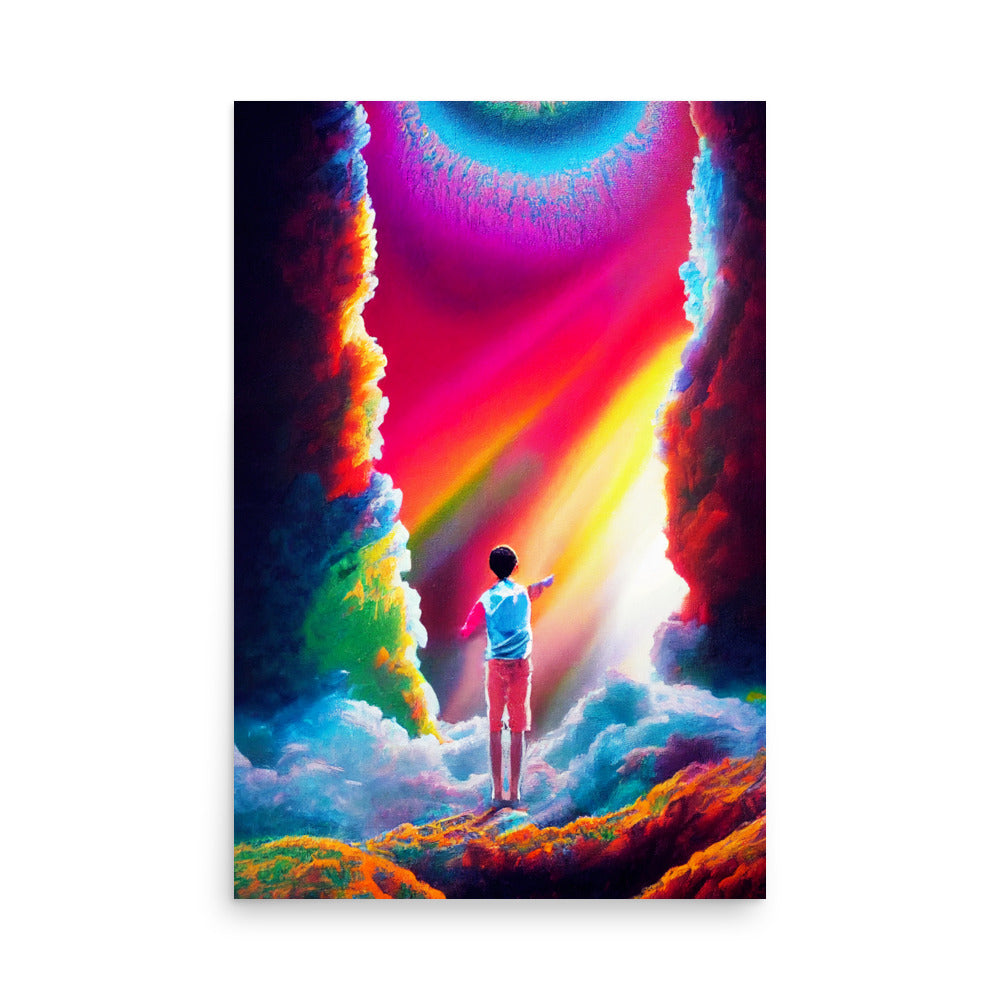 New Frontier: Vibrant - Luster Poster