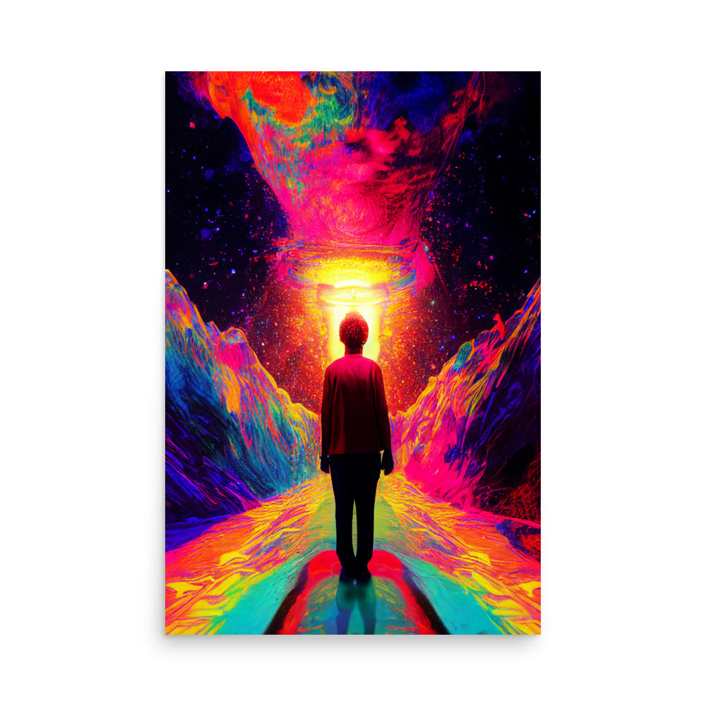 Dimension Shift: Vibrant - Luster Poster