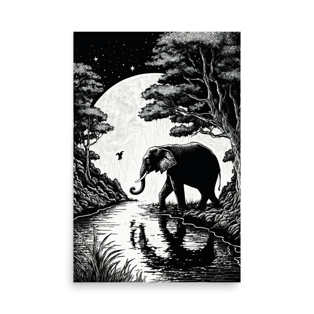 Animal Trade: B&W - Luster Poster