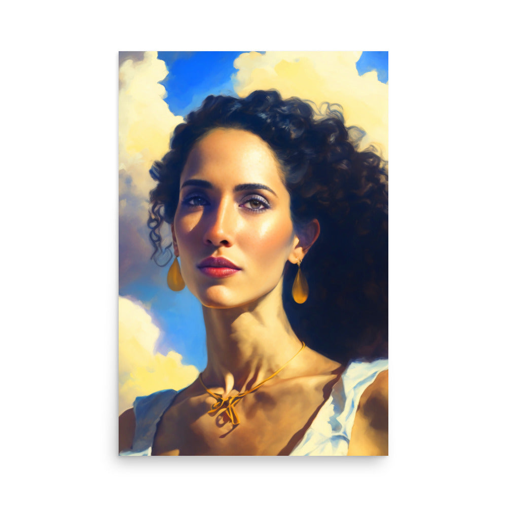 Cloud Capture: Vibrant - Luster Poster