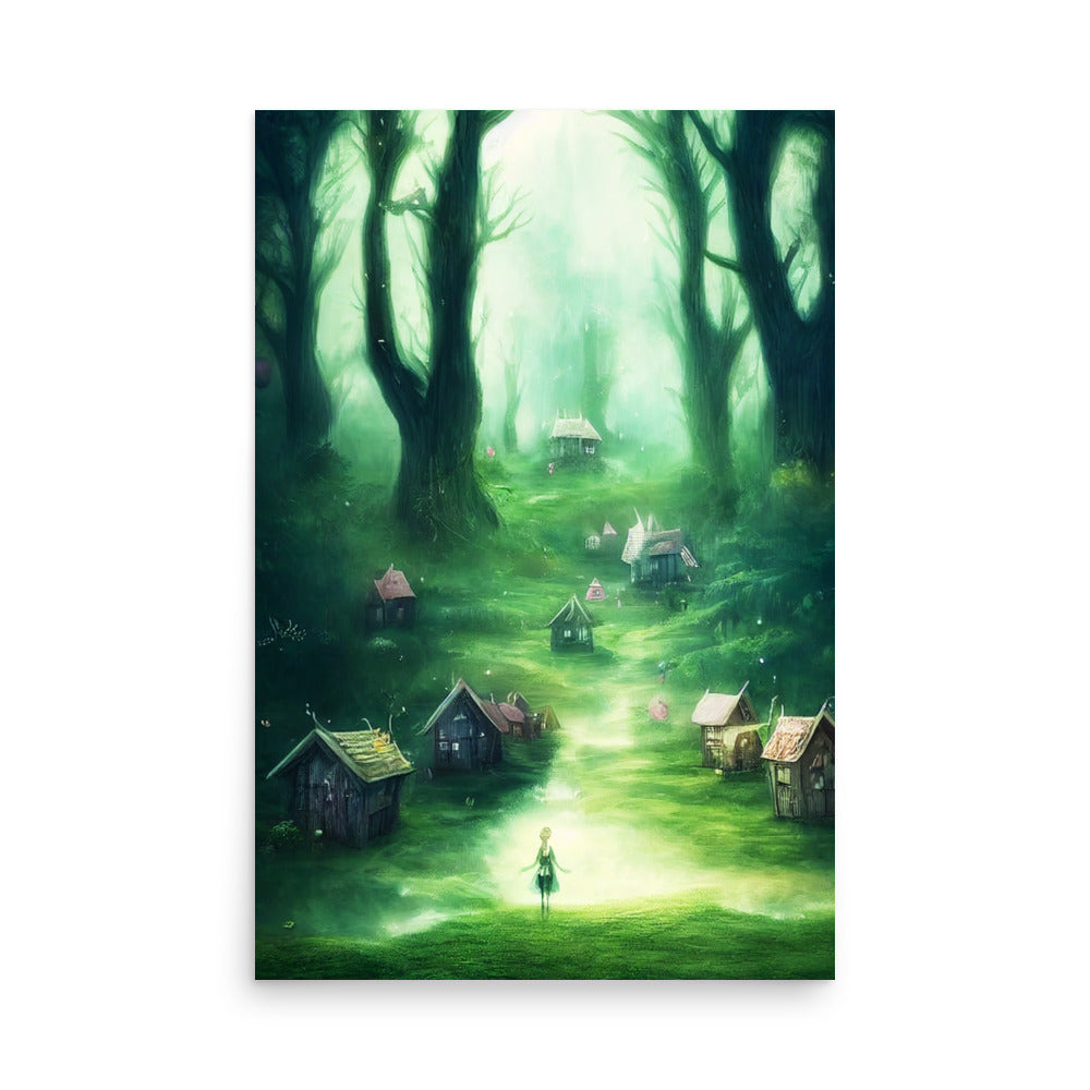 Familiar Forests: Neutral - Luster Poster