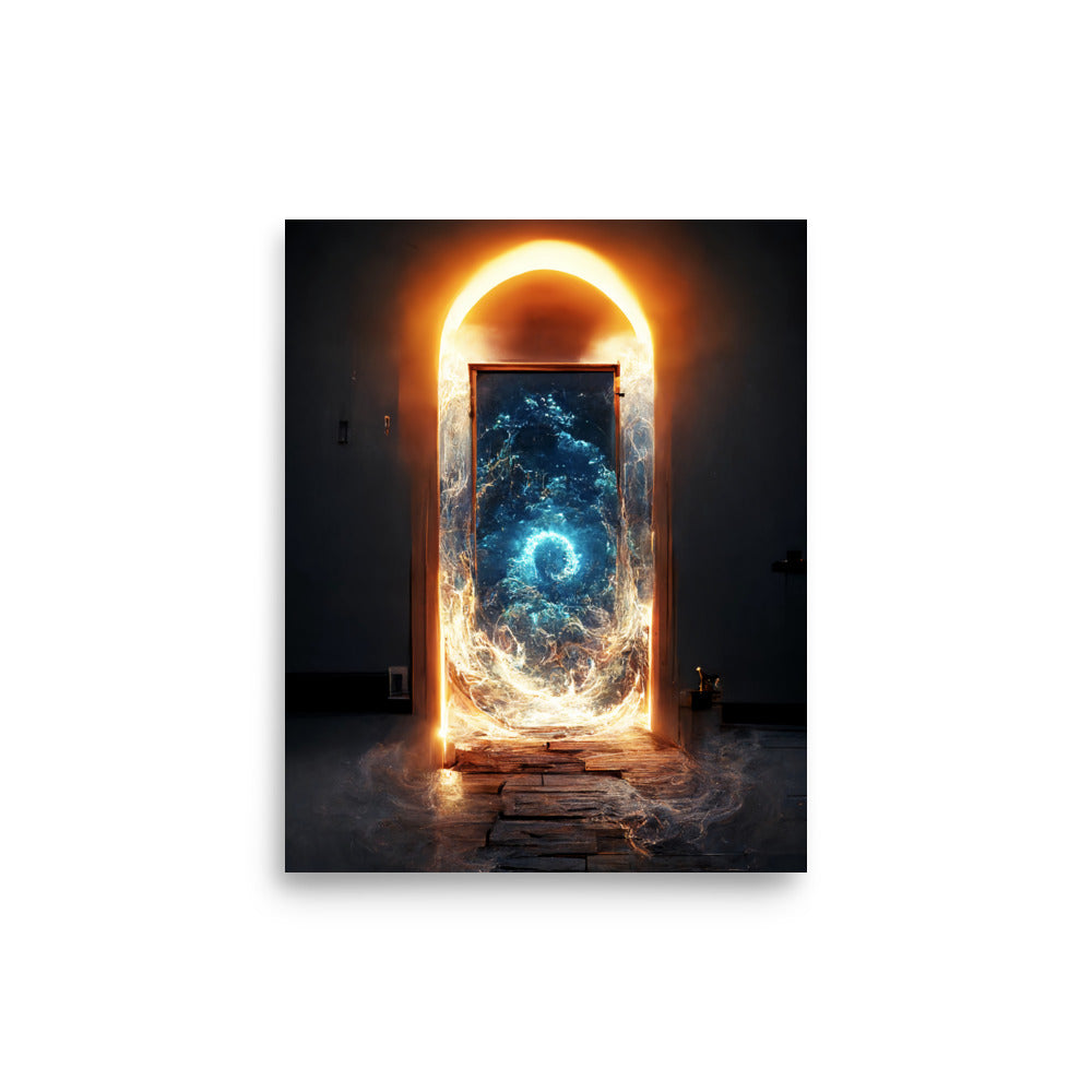 Portal Jumping: Neutral - Luster Poster