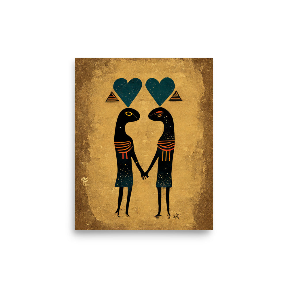 Ancient Love: Neutral - Luster Poster