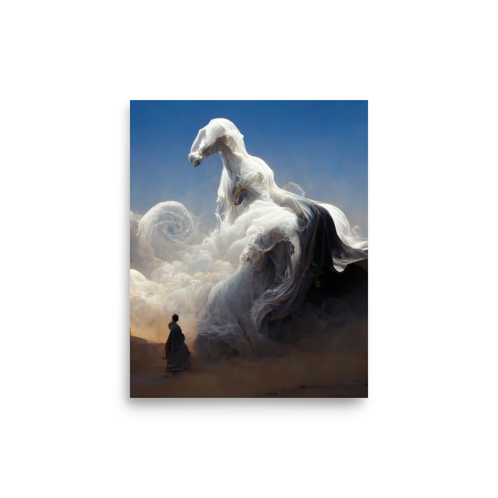 Ghost Horse: Neutral - Luster Poster