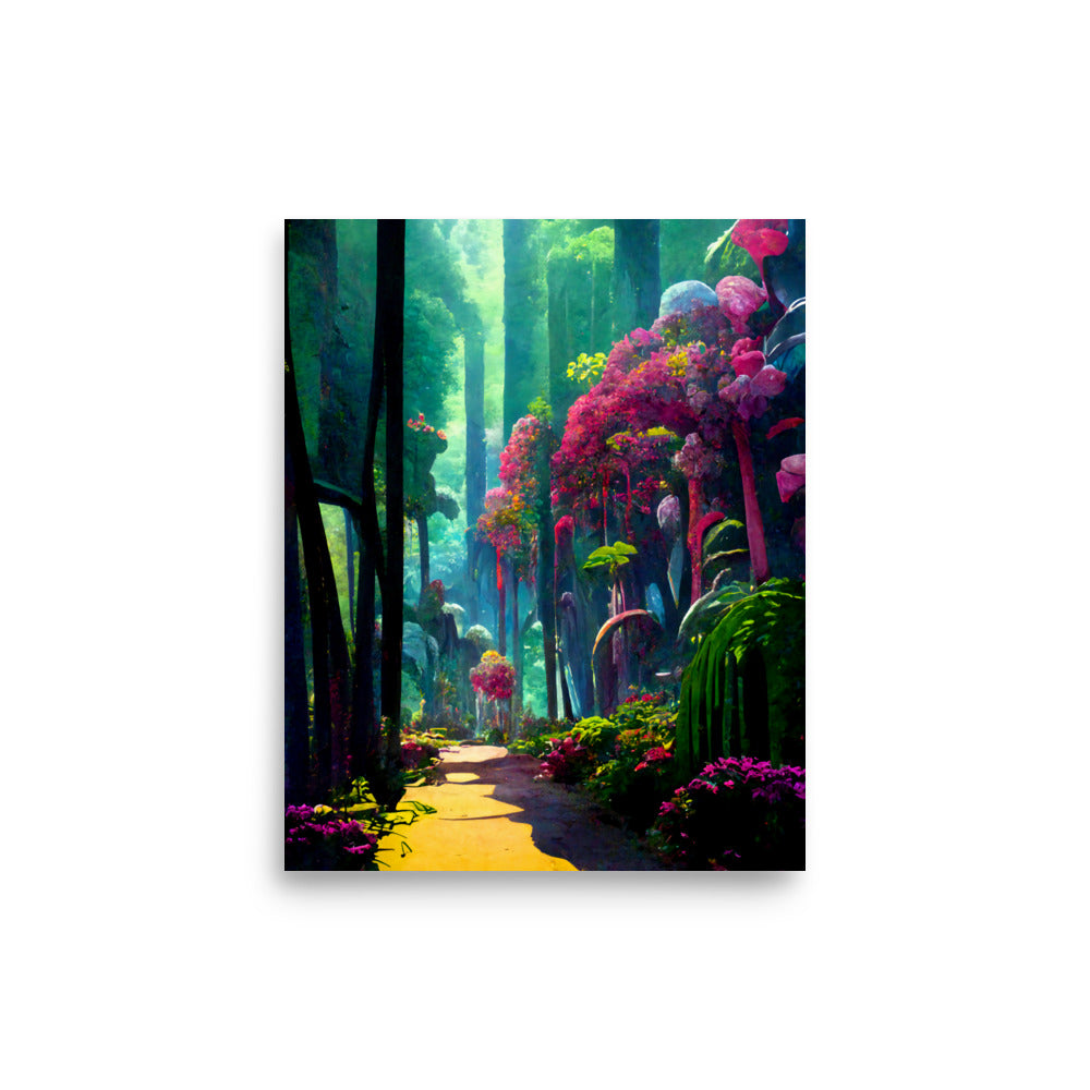 Jungle Games: Vibrant - Luster Poster