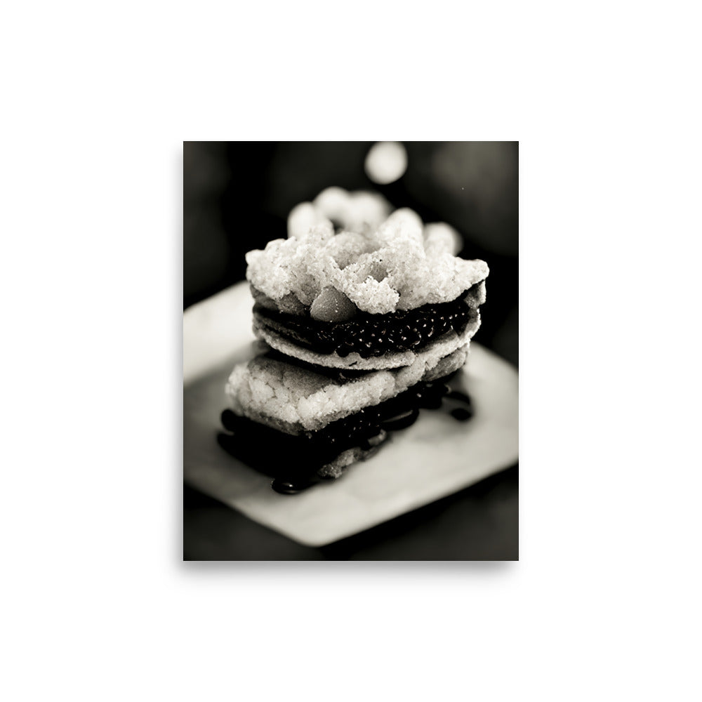 Eat Up: B&W - Luster Poster