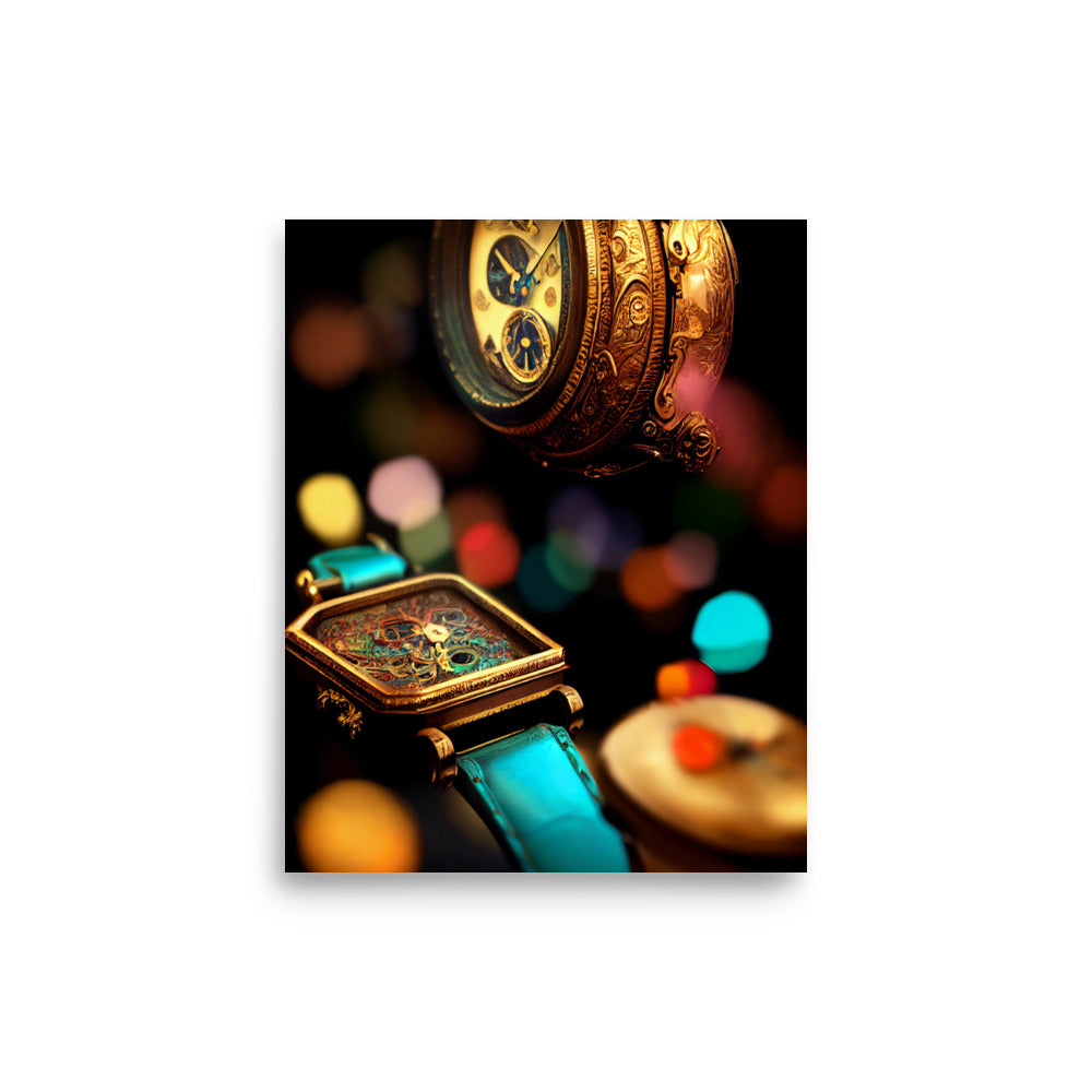 Time Keeper: Vibrant - Luster Poster